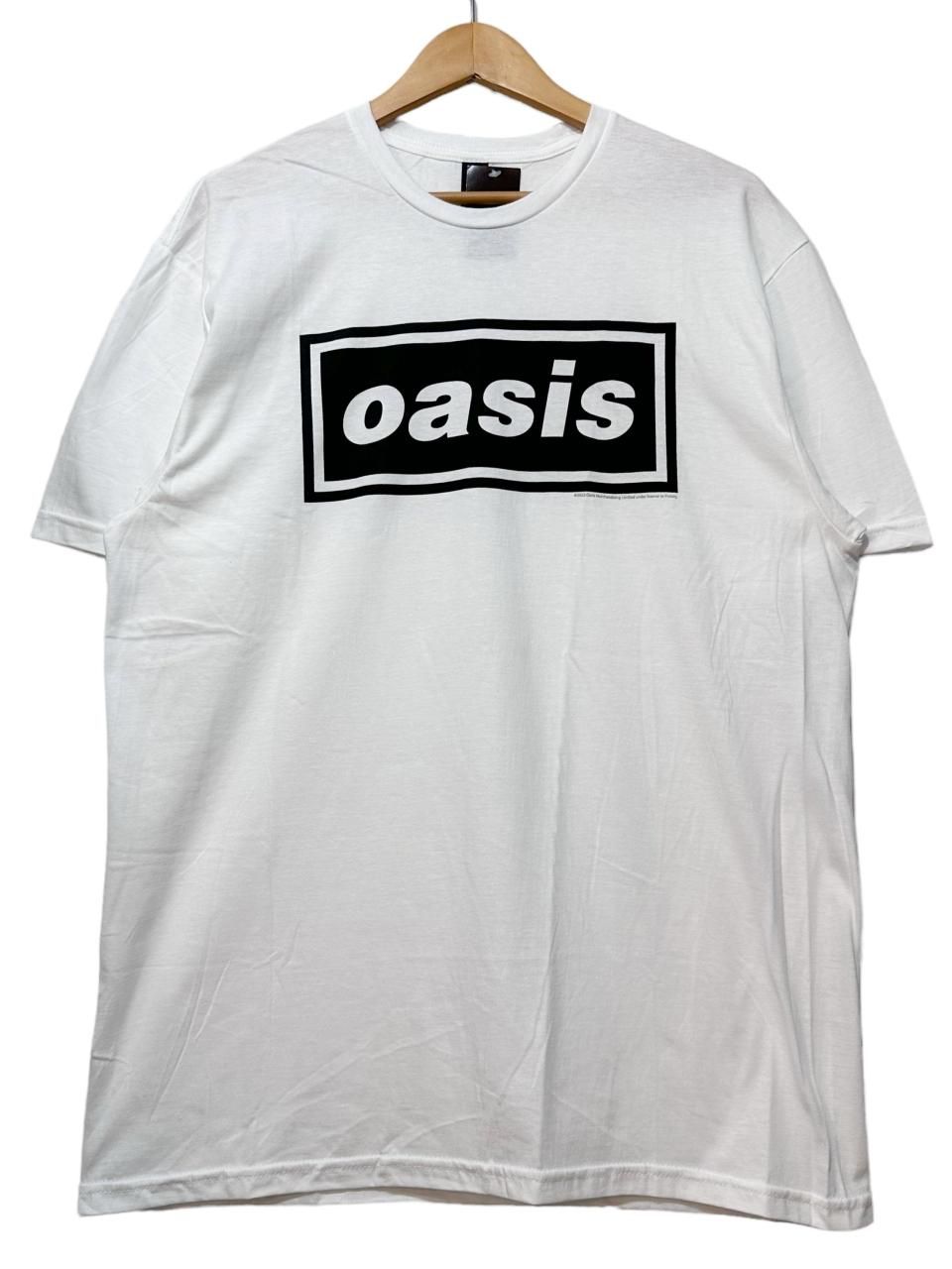 新品 OASIS Logo S/S Tee (WHITE) オアシス ロゴプリント 半袖 T 新品 OASIS Logo S/S Tee (WHITE) オアシス ロゴプリント 半袖 T