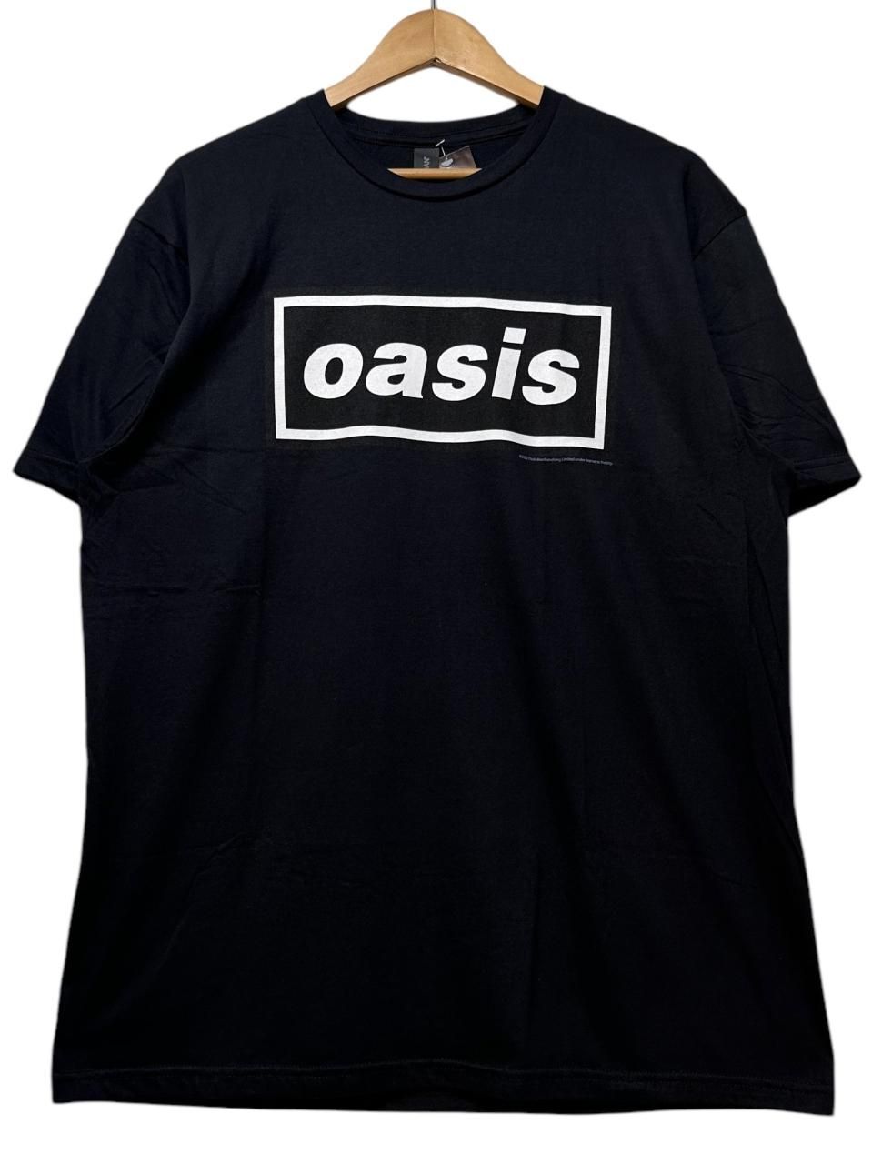 新品 OASIS Logo S/S Tee (BLACK) オアシス ロゴプリント 半袖 T 新品 OASIS Logo S/S Tee (BLACK) オアシス ロゴプリント 半袖 T