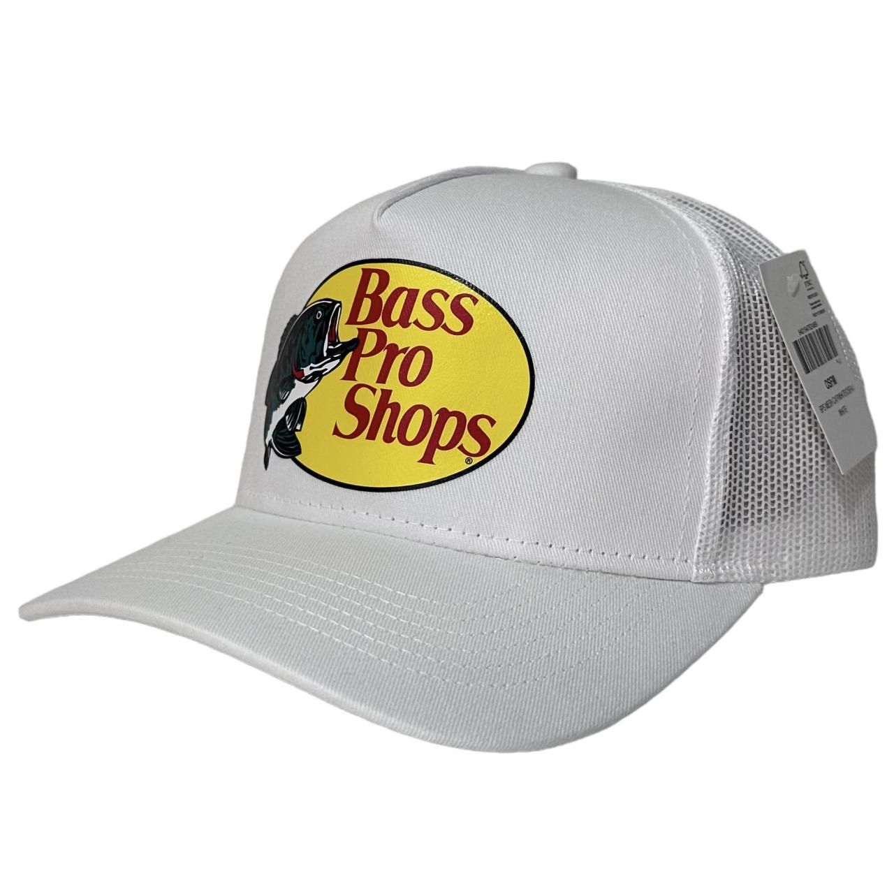 新品 BASS PRO SHOP Mesh Cap (WHITE) バスプロショップ メッシュ