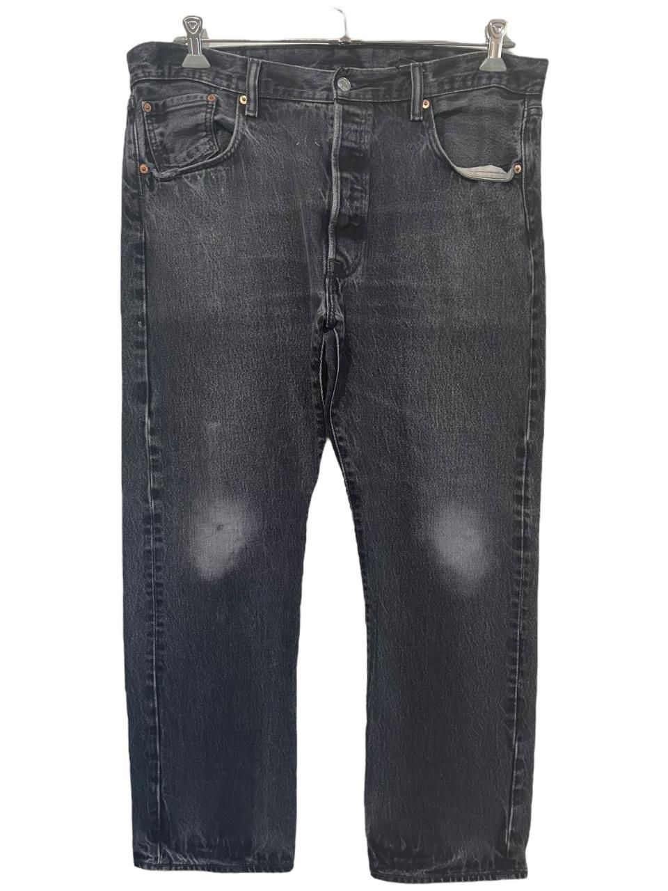 Levi's 501 Black Denim Pants 黒 W38×L29 リーバイス Levis ブラック