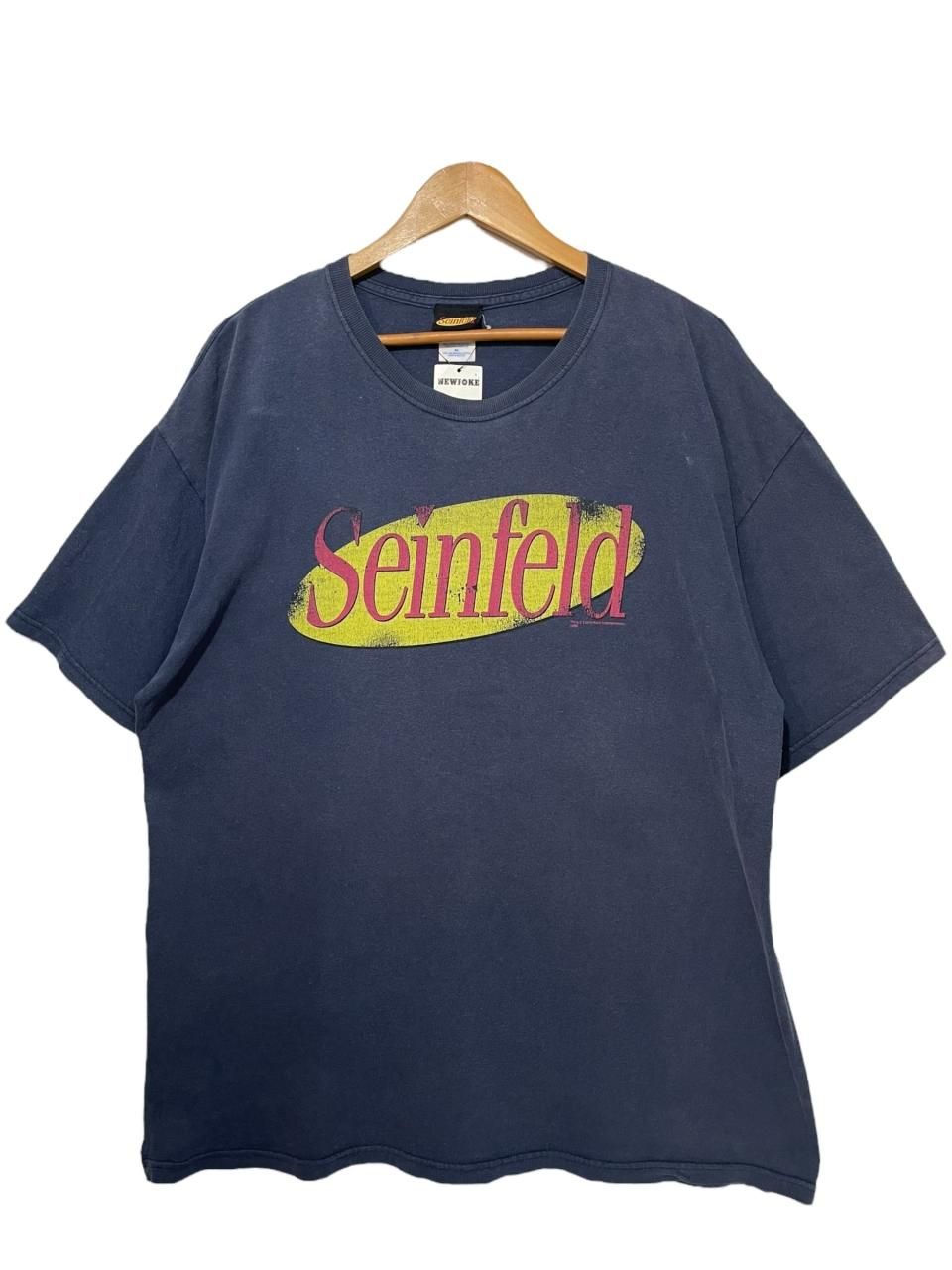 00s Seinfeld Print S/S Tee 紺 XL となりのサインフェルド 半袖 00s Seinfeld Print S/S Tee 紺 XL となりのサインフェルド 半袖