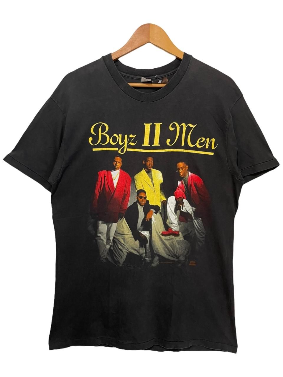 USA製 90s Boyz Ⅱ Men Print S/S Tee 黒 XL ボーイズトゥメン USA製 90s Boyz Ⅱ Men Print S/S Tee 黒 XL ボーイズトゥメン