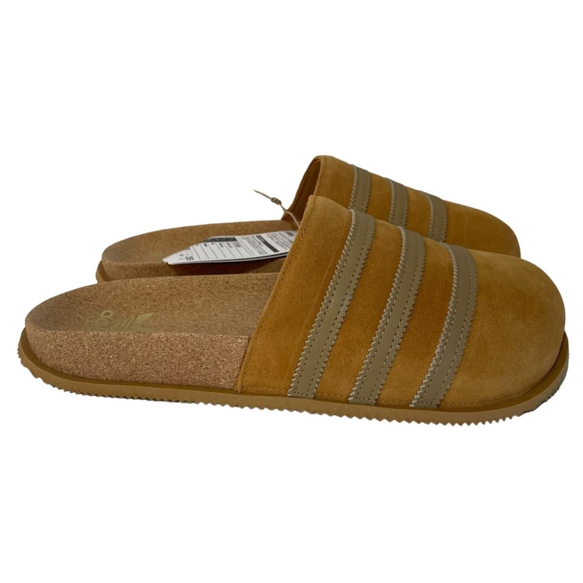 22年製 ADIDAS Adimule Lea 茶 US7/25.5cm アディダス アディ 22年製 ADIDAS Adimule Lea 茶 US7/25.5cm アディダス アディ