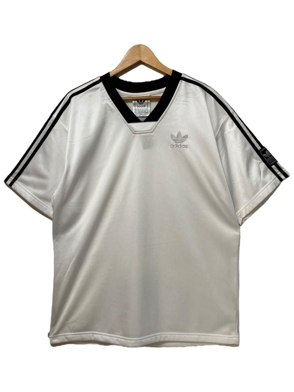 90s adidas Logo S/S Soccer Jersey 白黒 S アディダス サッカー 90s adidas Logo S/S Soccer Jersey 白黒 S アディダス サッカー