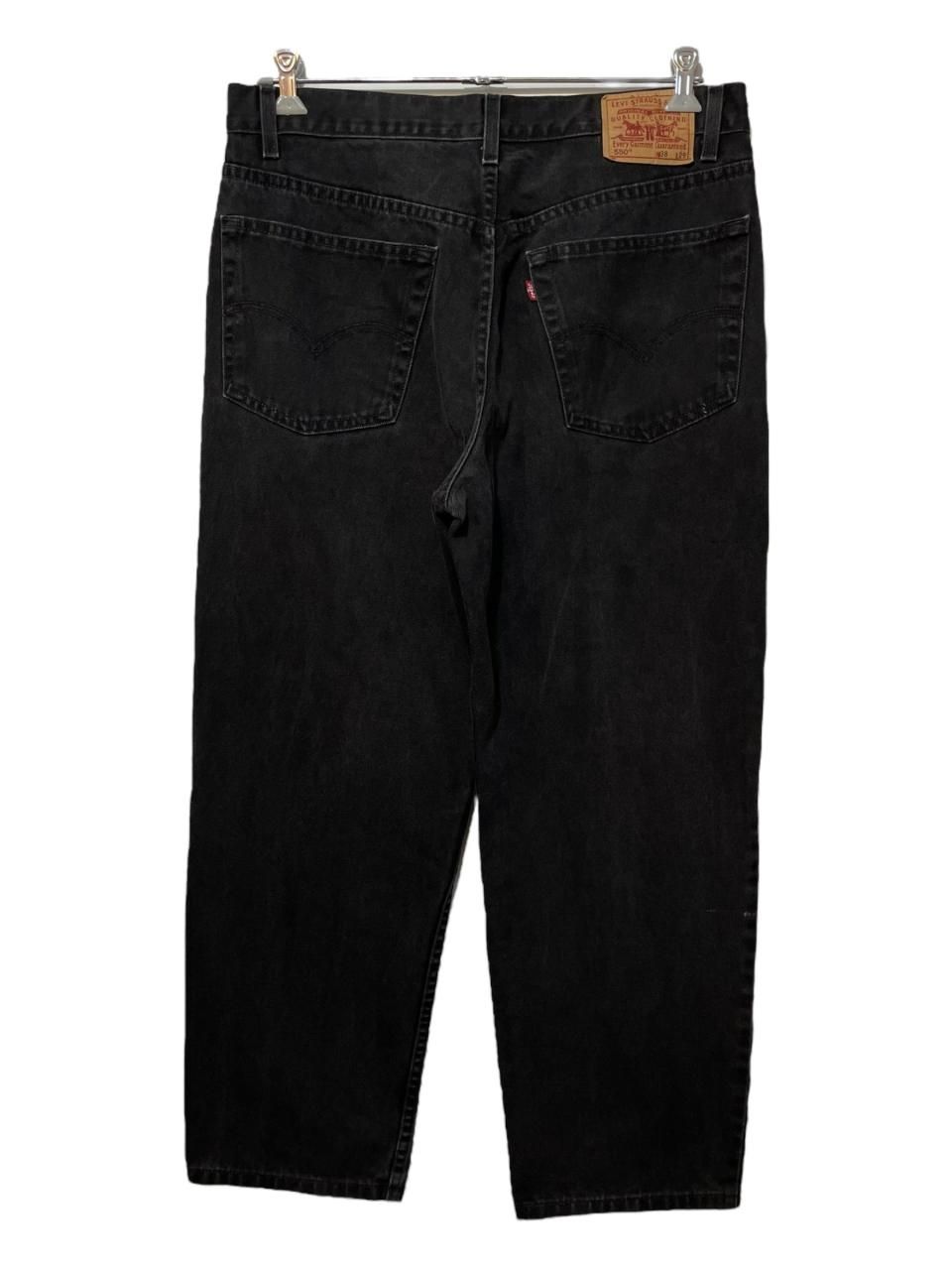 00s Levi's 550 Black Denim Pants 黒 W37×L29 リーバイス Levis 00s Levi's 550 Black Denim Pants 黒 W37×L29 リーバイス Levis