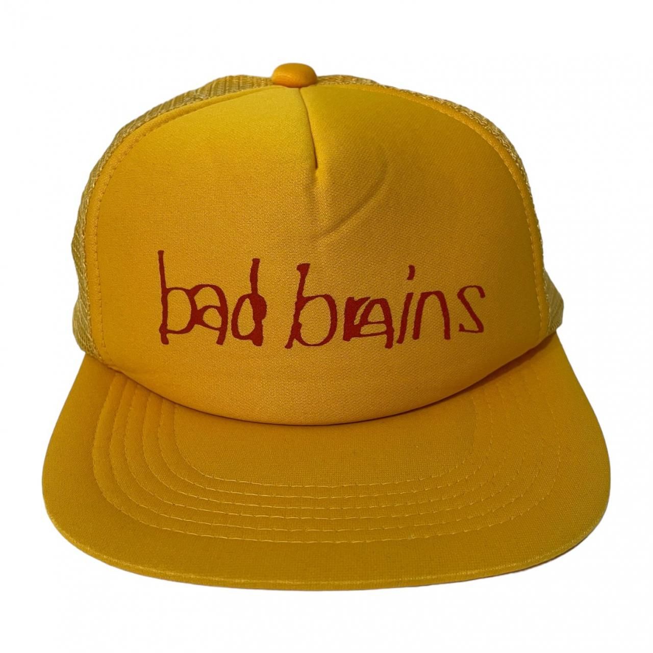 Bad Brains 5 Panel Mesh Cap 黄 バッドブレインズ 5パネル メッシュ