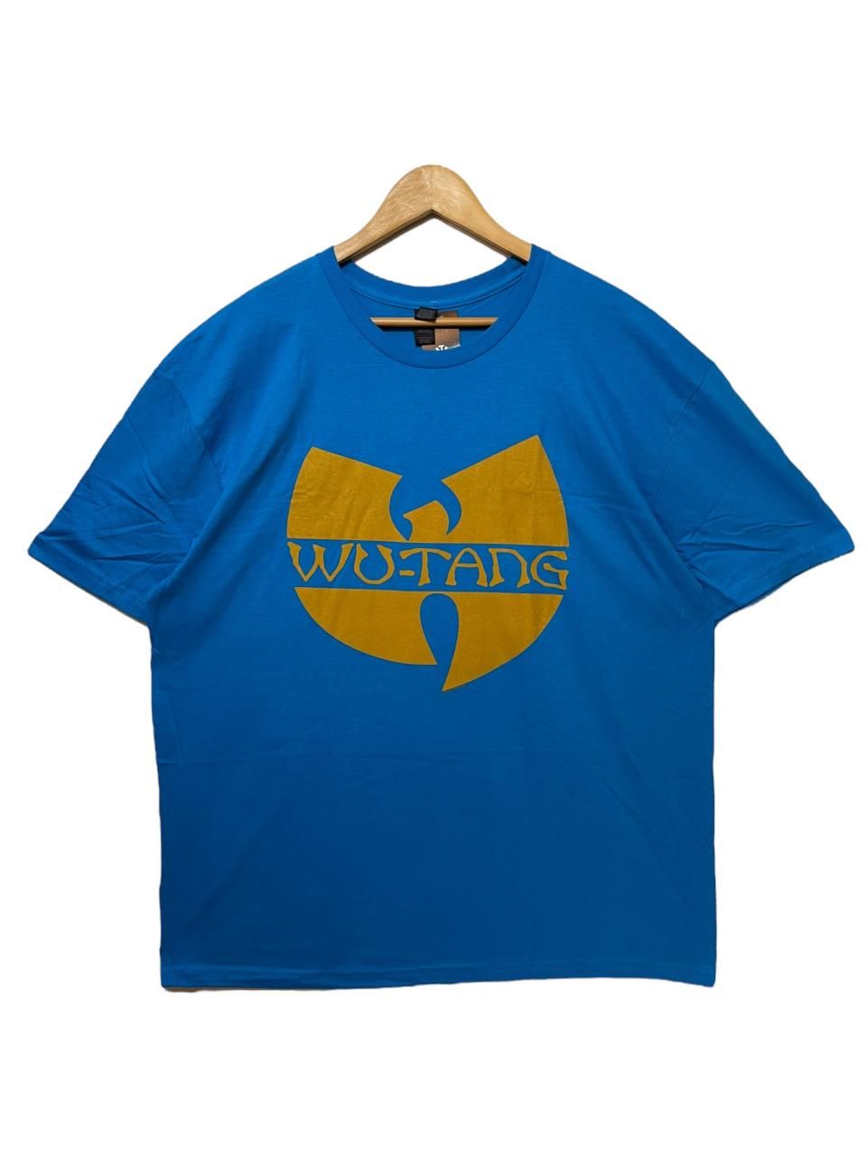 新品 WU-TANG CLAN Logo Print S/S Tee (BLUE) ウータンクラン 新品 WU-TANG CLAN Logo Print S/S Tee (BLUE) ウータンクラン