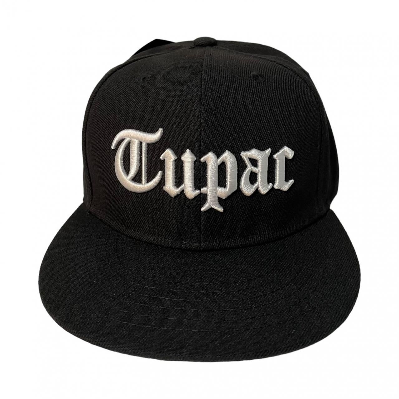 2Pac Tupac Vintage (1990s) hat Cap Embroidered Flat Black | eBay