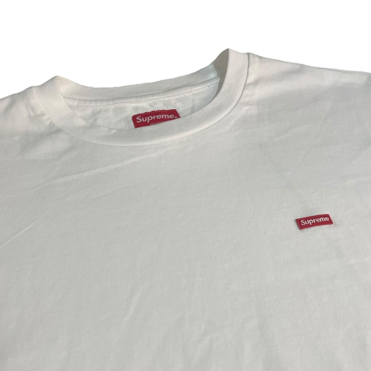 SUPREME Small Box Logo L/S Tee 白 L シュプリーム 長袖 T SUPREME Small Box Logo L/S Tee 白 L シュプリーム 長袖 T