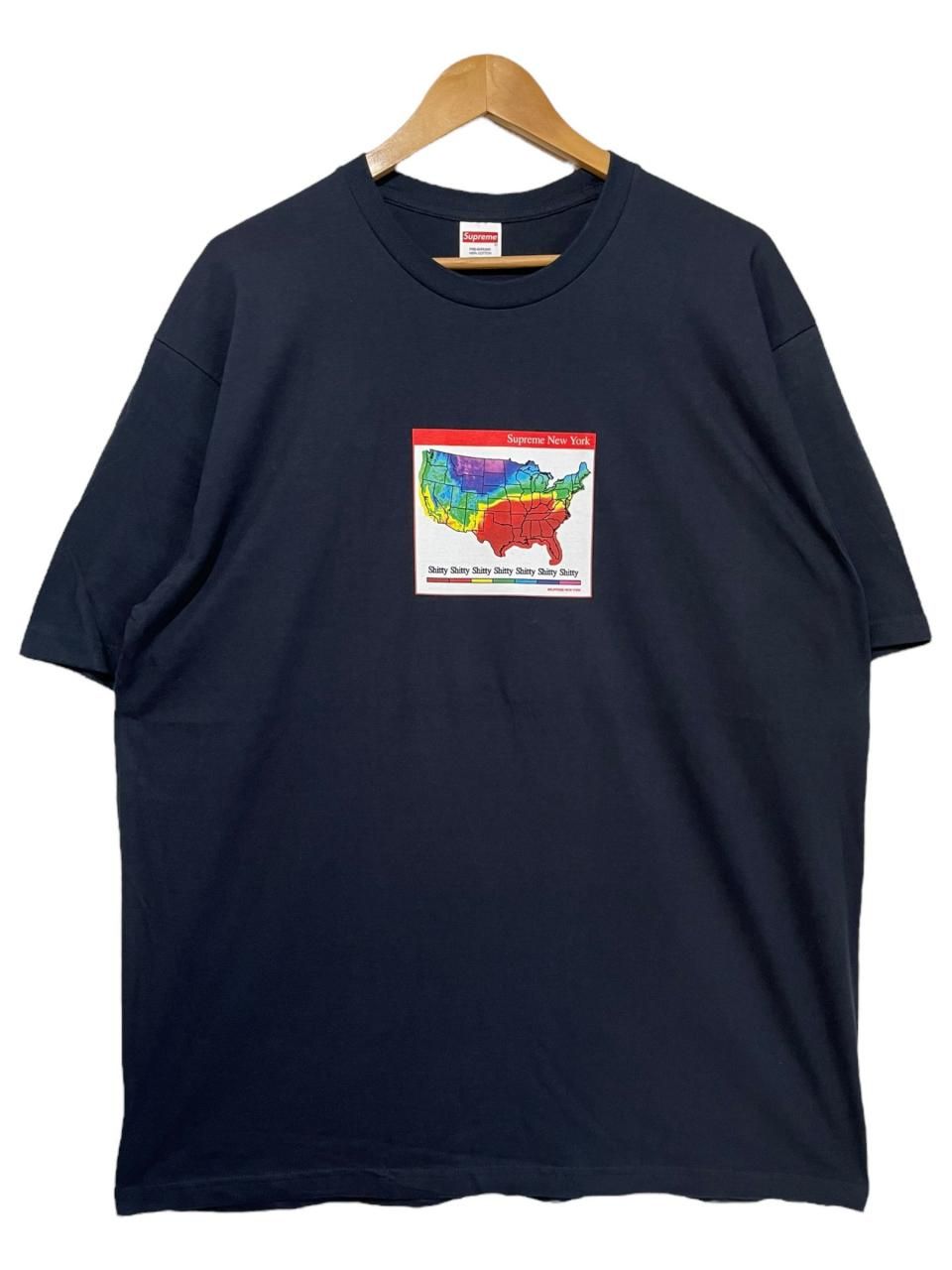 23AW SUPREME Weather S/S Tee 紺 XL シュプリーム 半袖 Tシャツ 23AW SUPREME Weather S/S Tee 紺 XL シュプリーム 半袖 Tシャツ
