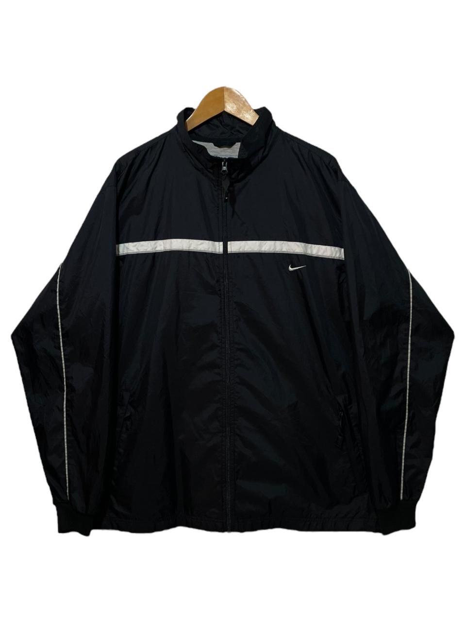 00年 NIKE Logo Nylon Jacket 黒 L 00s ナイキ ナイロン 00年 NIKE Logo Nylon Jacket 黒 L 00s ナイキ ナイロン
