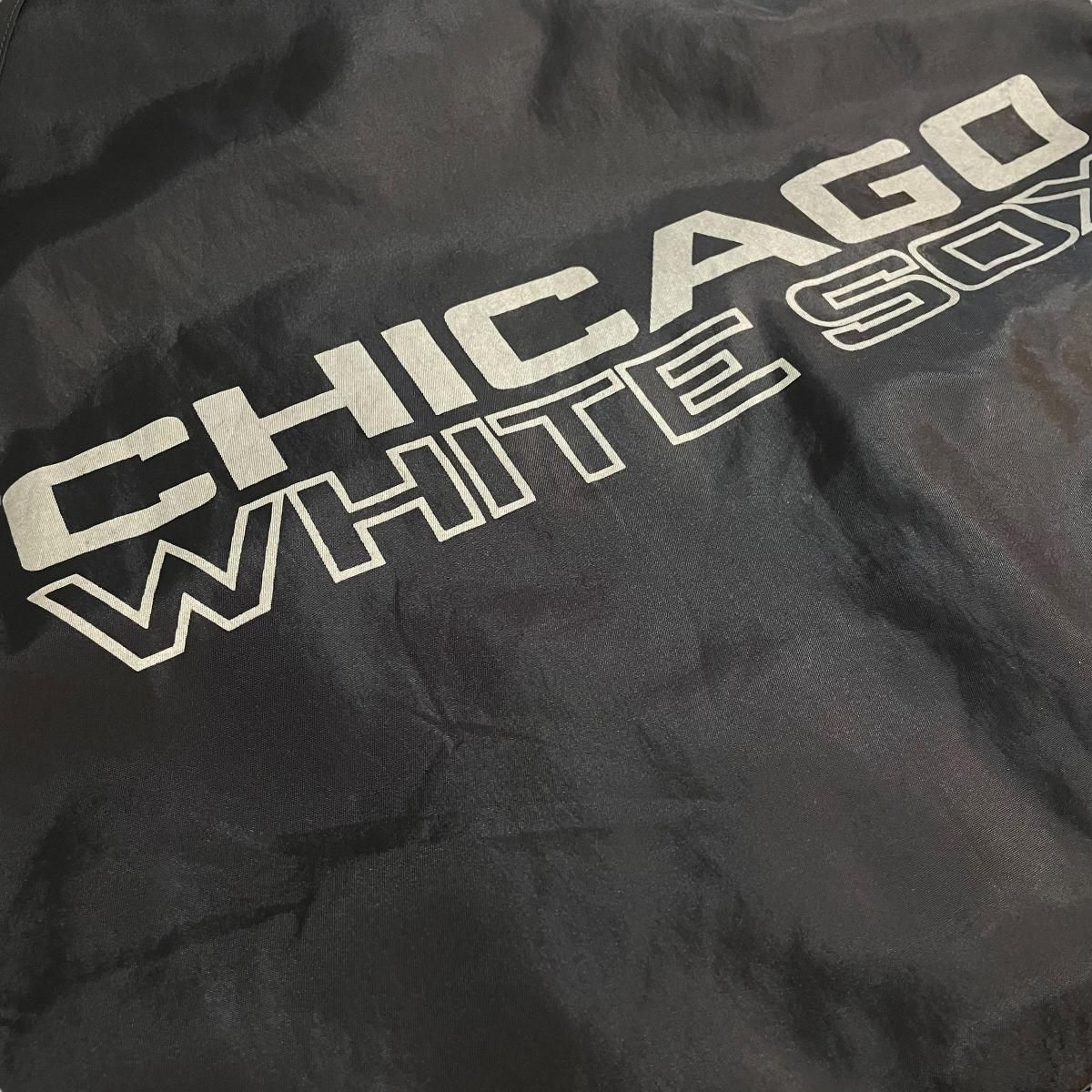 MLB Chicago White Sox ナイロンジャケット MLB シカゴホワイトソックス ナイロンジャケット ハーフジップ