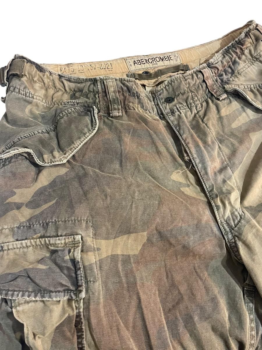 90s アバクロ カーゴパンツ M-65タイプ カモ柄 M Abercrombie 90s アバクロ カーゴパンツ M-65タイプ カモ柄 M Abercrombie