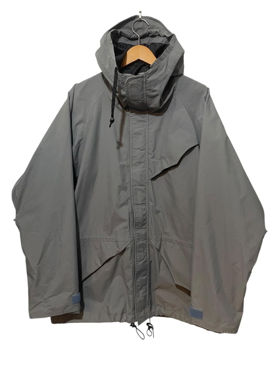 80s Marmot ナイロンジャケット マウンテンパーカー 灰 L 80s Marmot ナイロンジャケット マウンテンパーカー 灰 L