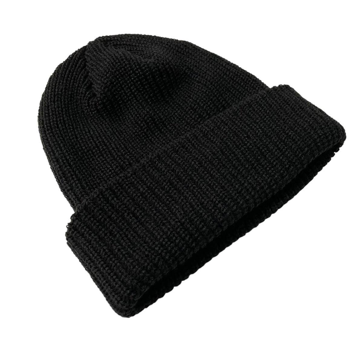 【完売・新品】JJJJound Beanie ニットキャップ 黒 未使用 JJJJound ジョウンド Wool Beanie USA製 ウール ビーニー