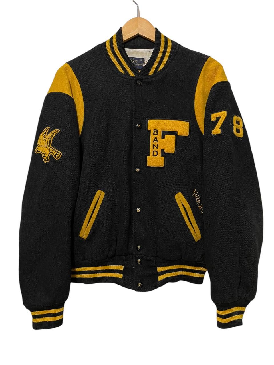 70s~80s Berry's Sporting Goods スタジャン バーシティージャケット