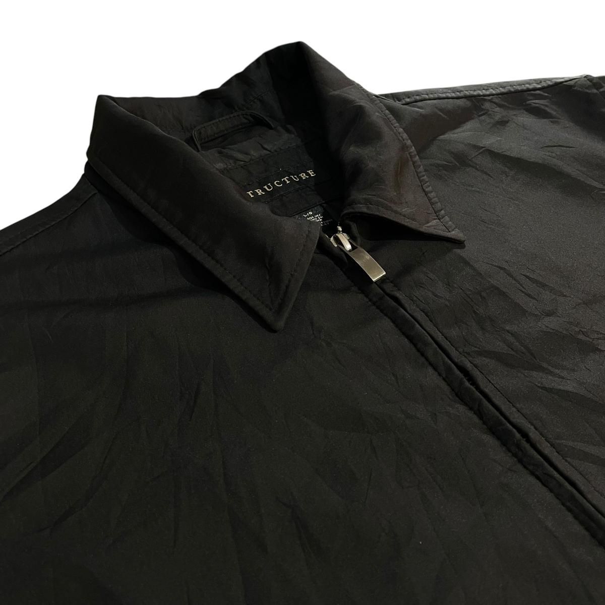 STRUCTURE スイングトップ ドリズラージャケット 黒 L