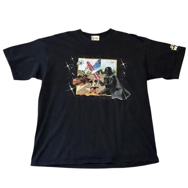 希少Disney×Star Wars コラボ ミッキー ヨーダ Tシャツ XXLRemilla
