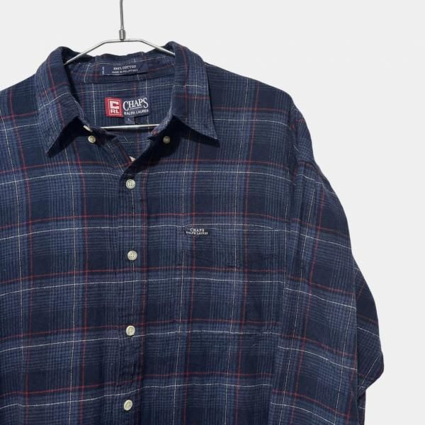 新品 レア ポロラルフローレン BIGホースロゴ プリントチェックシャツ XXS ポロ ラルフ ローレン POLO RALPH LAUREN (ボーイズ 2才～7才