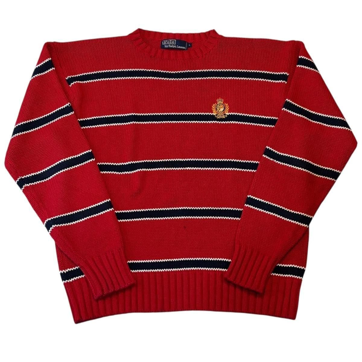 ✤ラルフローレン新品同様✤ホースマーク付ダウン80 希少 ポロラルフローレン 刺繍ロゴ 背番号 切替えし バイカラー