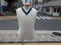 <img class='new_mark_img1' src='https://img.shop-pro.jp/img/new/icons14.gif' style='border:none;display:inline;margin:0px;padding:0px;width:auto;' />perfect  tan        knit   vest  /    white