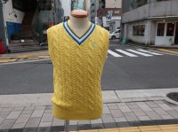 <img class='new_mark_img1' src='https://img.shop-pro.jp/img/new/icons14.gif' style='border:none;display:inline;margin:0px;padding:0px;width:auto;' />perfect  tan        knit   vest  /    yellow