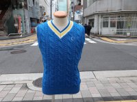 <img class='new_mark_img1' src='https://img.shop-pro.jp/img/new/icons14.gif' style='border:none;display:inline;margin:0px;padding:0px;width:auto;' />perfect  tan        knit   vest  /    blue