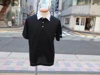 HERG1       print  collor & three-line   H embroidery  polo    /    black  