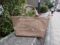 <img class='new_mark_img1' src='https://img.shop-pro.jp/img/new/icons14.gif' style='border:none;display:inline;margin:0px;padding:0px;width:auto;' />Timeless    LUAUS     cotton  canvas   cart  bag    beige
