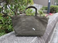 <img class='new_mark_img1' src='https://img.shop-pro.jp/img/new/icons14.gif' style='border:none;display:inline;margin:0px;padding:0px;width:auto;' />Timeless    LUAUS     cotton  canvas   cart  bag       black khaki