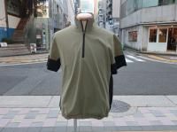 <img class='new_mark_img1' src='https://img.shop-pro.jp/img/new/icons14.gif' style='border:none;display:inline;margin:0px;padding:0px;width:auto;' />HERG1       uvcut & quick  dry  halfzip   short  sleeve     /      m.green
