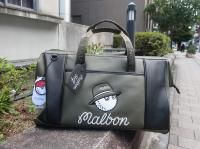 <img class='new_mark_img1' src='https://img.shop-pro.jp/img/new/icons14.gif' style='border:none;display:inline;margin:0px;padding:0px;width:auto;' />malbon  golf     boston  bag      /olive