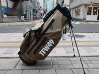 <img class='new_mark_img1' src='https://img.shop-pro.jp/img/new/icons14.gif' style='border:none;display:inline;margin:0px;padding:0px;width:auto;' />tfw49     nylon   caddy  bag    l.brown