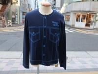 <img class='new_mark_img1' src='https://img.shop-pro.jp/img/new/icons14.gif' style='border:none;display:inline;margin:0px;padding:0px;width:auto;' />rough & swell     fake-g  cardigan      /    navy   