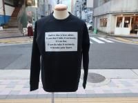 <img class='new_mark_img1' src='https://img.shop-pro.jp/img/new/icons14.gif' style='border:none;display:inline;margin:0px;padding:0px;width:auto;' />rough & swell     message   sweat      /    black  