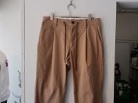 <img class='new_mark_img1' src='https://img.shop-pro.jp/img/new/icons14.gif' style='border:none;display:inline;margin:0px;padding:0px;width:auto;' />PALM SNAKE     one-tuck   stretch   easy trousers/   beige