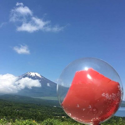 富士山 バブルバルーン (直径42cm)