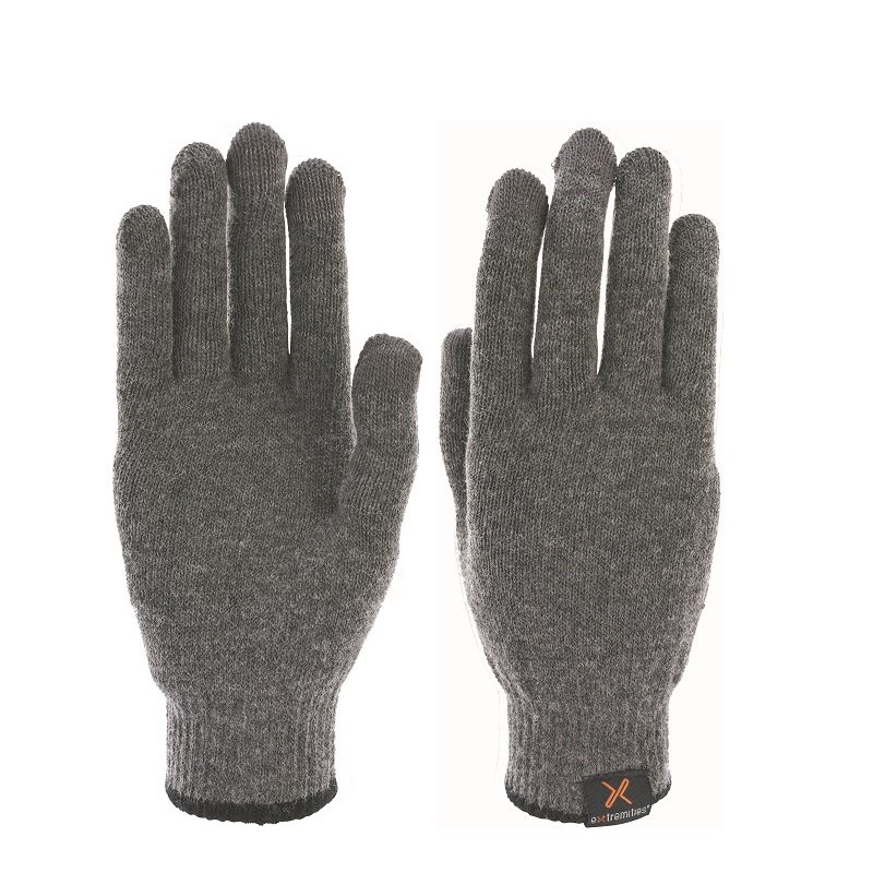 Sporting Goods Charcoal Grey One Size Extremities Primaloft Touch Glove  Camping & Hiking
