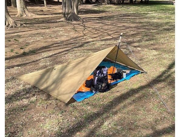 独特な TrailBum CT カーキ Tarp テント/タープ - kintarogroup.com