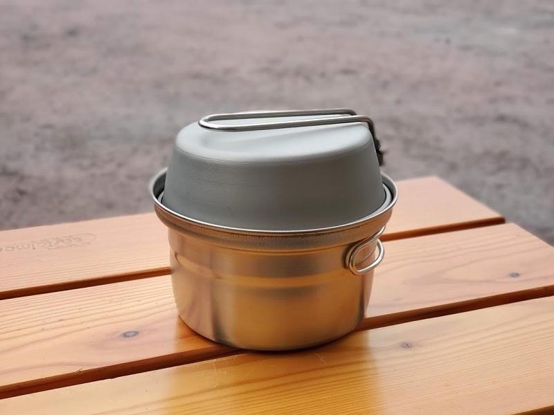 Titan stacking cooker FC - 宗像山道具店 by GRIPS Titan stacking cooker FC - 宗像山道具店 by GRIPS