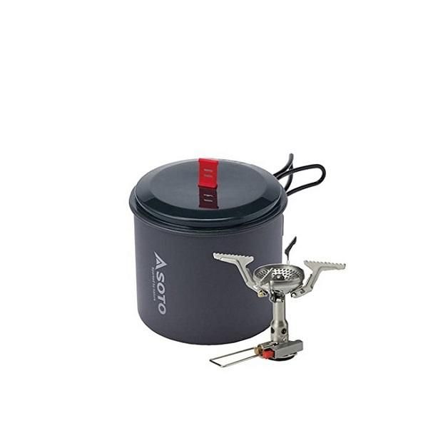 SOTO Titanium Pot 750 & AMICUS バーナーセット SOTO Titanium Pot 750 & AMICUS バーナーセット