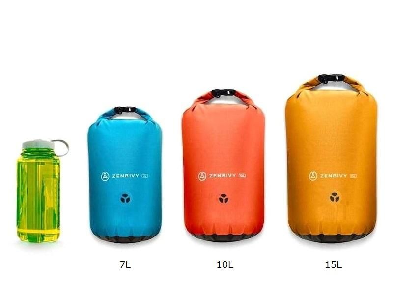 ZENBIVY DRY SACKS - 宗像山道具店 by GRIPS ZENBIVY DRY SACKS - 宗像山道具店 by GRIPS