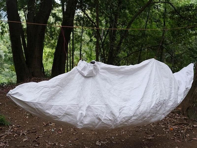 Hammock Bivvy Tyvek - 宗像山道具店 by GRIPS Hammock Bivvy Tyvek - 宗像山道具店 by GRIPS