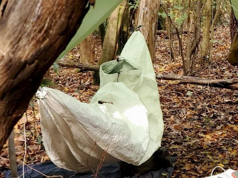 Hammock Bivvy Tyvek - 宗像山道具店 by GRIPS Hammock Bivvy Tyvek - 宗像山道具店 by GRIPS