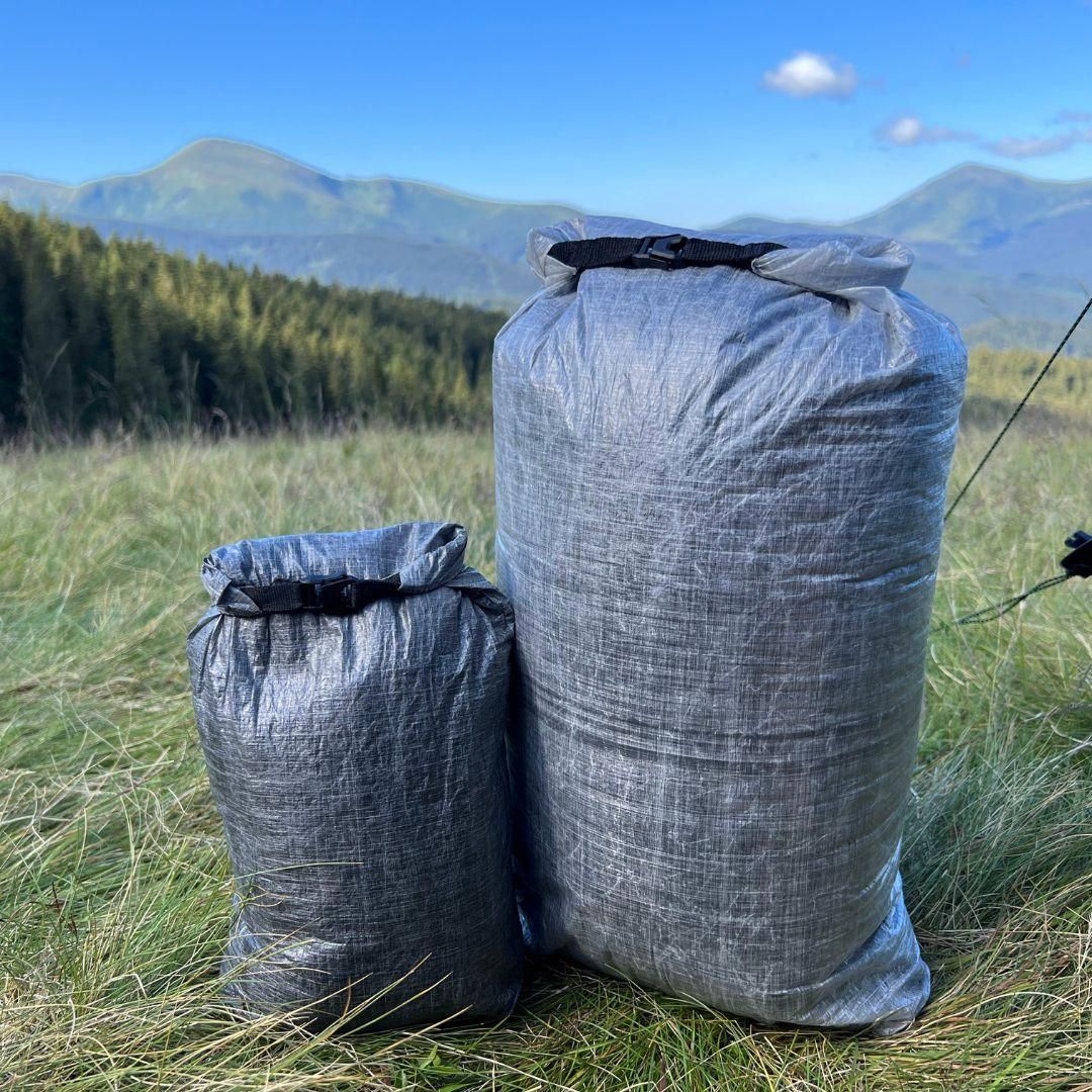 DCF ロールトップドライバッグL ※シーム処理済(Dyneema テープ