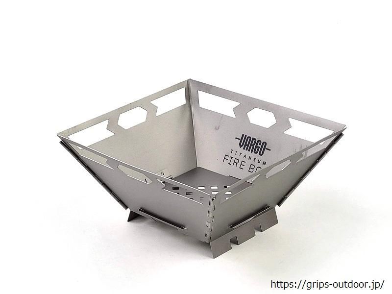 TITANIUM FIRE BOX - 宗像山道具店 by GRIPS