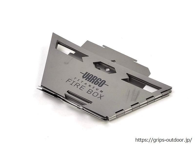 TITANIUM FIRE BOX - 宗像山道具店 by GRIPS TITANIUM FIRE BOX - 宗像山道具店 by GRIPS
