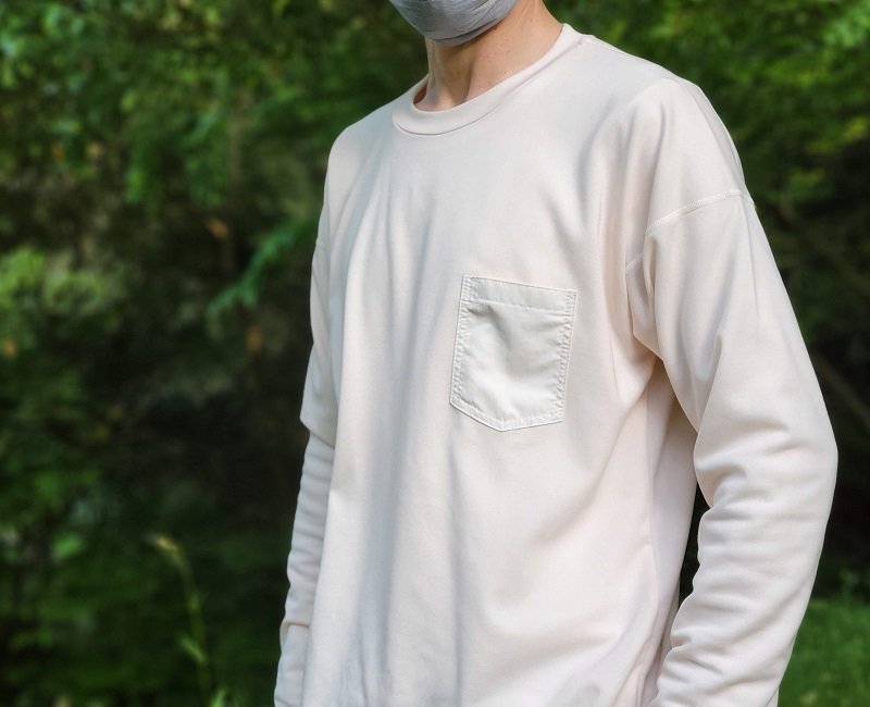 Wool Lining LS Pocket Tee<img class='new_mark_img2' src='https://img.shop-pro.jp/img/new/icons5.gif' style='border:none;display:inline;margin:0px;padding:0px;width:auto;' />
