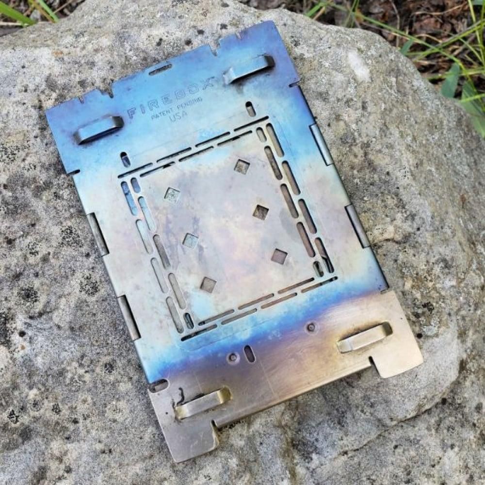 Firebox Titamium Stove - 宗像山道具店 by GRIPS Firebox Titamium Stove - 宗像山道具店 by GRIPS