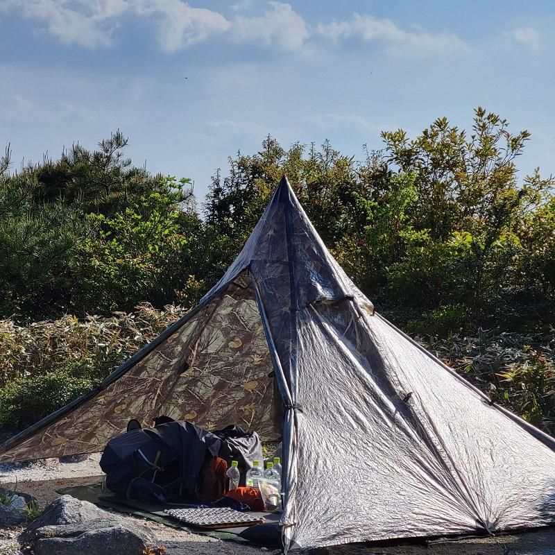 PYRAOMM SOLO TARP DCF - 宗像山道具店 by GRIPS PYRAOMM SOLO TARP DCF - 宗像山道具店 by GRIPS